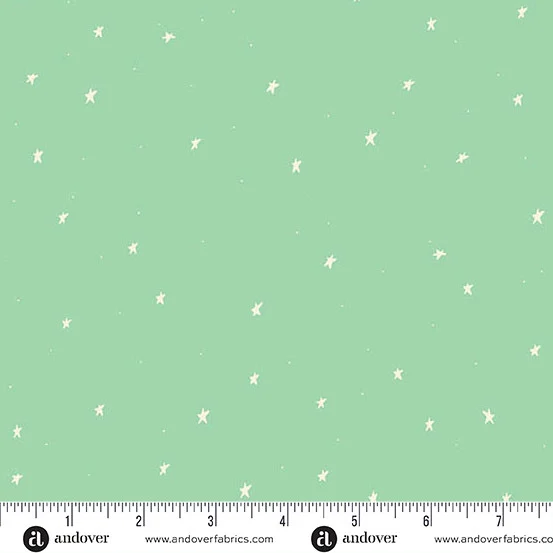 Celestial Garden - Starlit Sky Teal - Andover - A-10030-LT