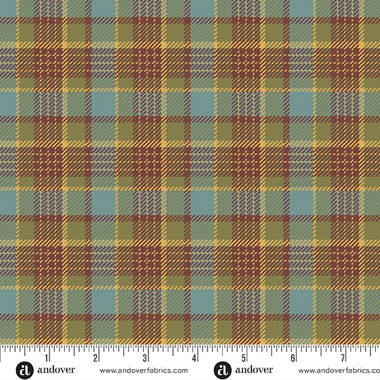 Farmer's Daughter - Rustic Scarlet - Andover - A-10084-B