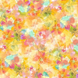 Artful Blooms - Canary - Robert Kaufman - SRKD-22687-131