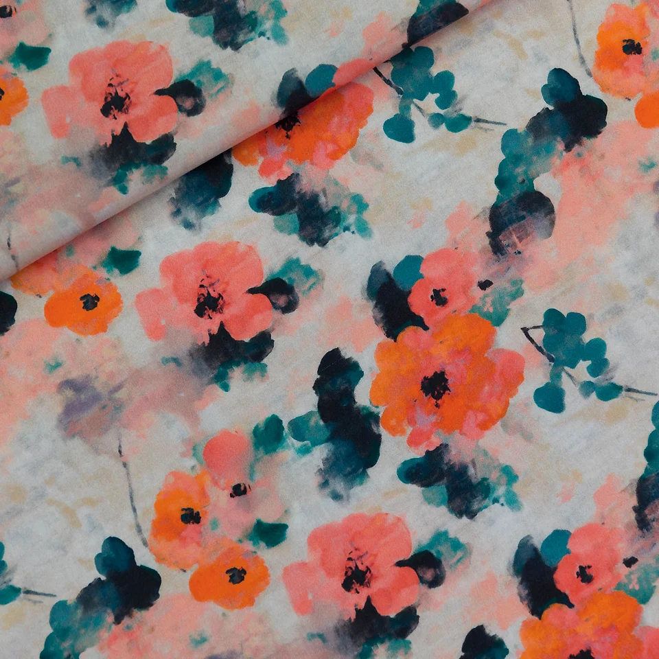 Misty Rose - Ecovero Viscose Rayon Satin - See You At Six