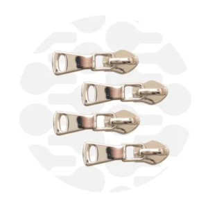 Schieber für Endlos-Reißverschluss #5 - Allround Nickel - 4er Set - ZipperZoo