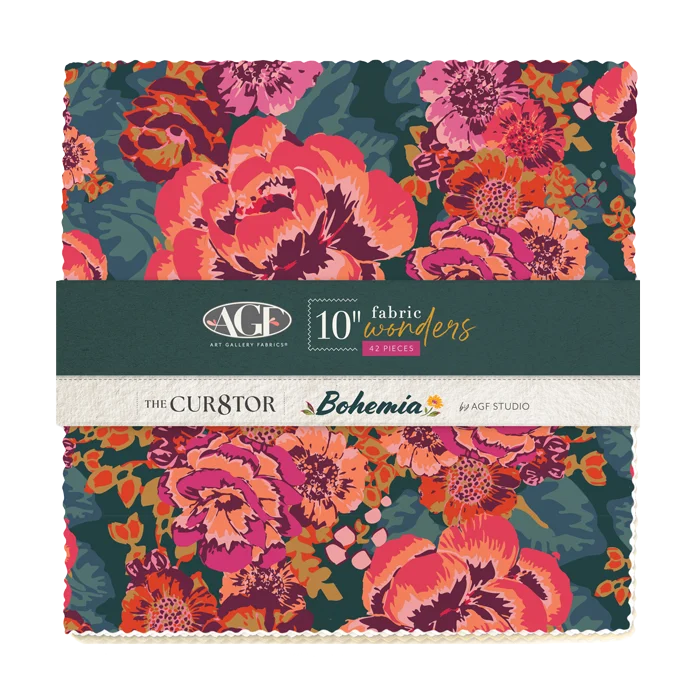 Bohemia Cur8tor - 10" Fabric Wonders - Art Gallery Fabrics