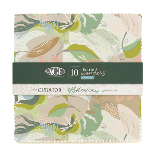 Botanica - The Cur8tor - 10" Fabric Wonders - Art Gallery Fabrics