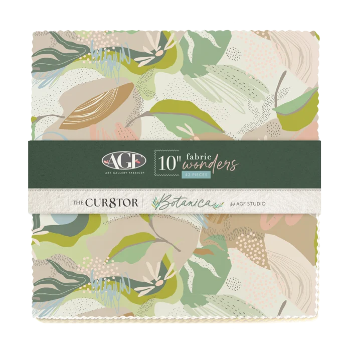 Botanica - The Cur8tor - 10" Fabric Wonders - Art Gallery Fabrics