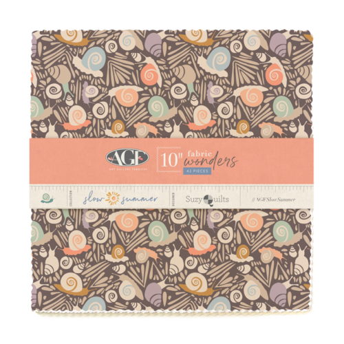Slow Summer - 10" Fabric Wonders - Suzy Quilts - Art Gallery Fabrics