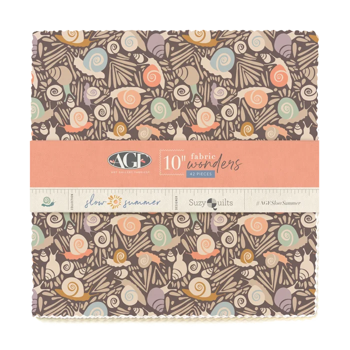 Slow Summer - 10" Fabric Wonders - Suzy Quilts - Art Gallery Fabrics