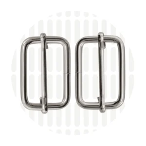 Gurtversteller 32 mm 2er-Set - Nickel - ZipperZoo
