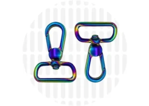 Karabiner 25 mm 2er-Set - Rainbow - ZipperZoo