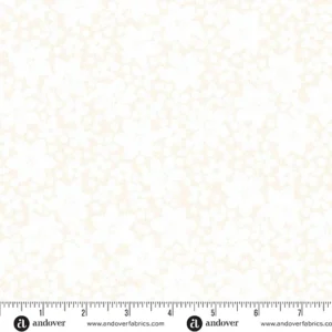 Andover Fabrics - Color Me Whispered - Laced Blooms Cotton - 10067-L