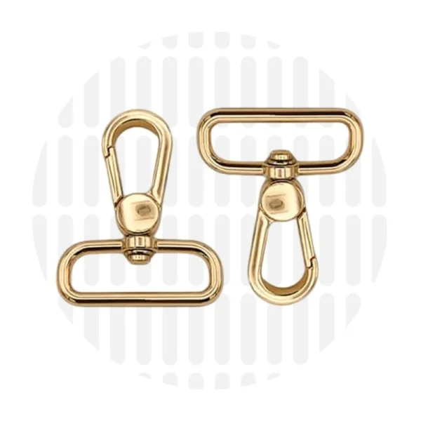 Karabiner 32 mm 2er-Set - Gold - ZipperZoo - 113-1332-GO-02