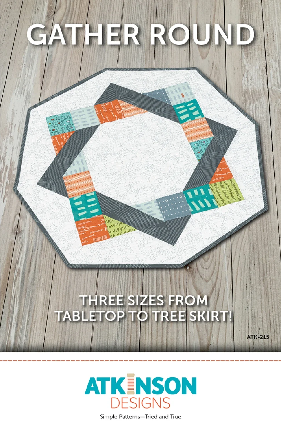 Gather Round - Schnittmuster von Atkinson Designs - Papierform - inkl. deutsche Übersetzung