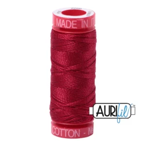 Baumwoll-Garn - Aurifil - 12wt / 50m - Red Wine - 2260 - BMK12SP50-2260