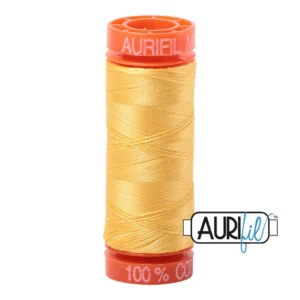 Baumwoll-Garn - Aurifil - 50wt/200m - Pale Yellow - 1135 - BMK50SP200-1135