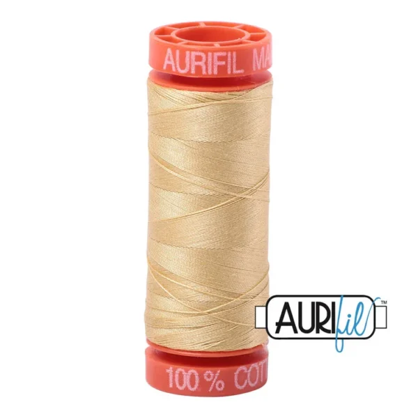 Baumwoll-Garn - Aurifil - 50wt/200m - Wheat - 2125 - BMK50SP200-2125