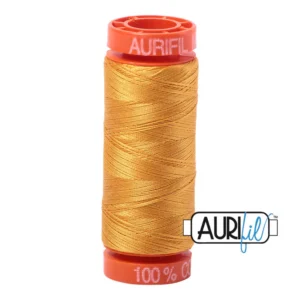 Baumwoll-Garn - Aurifil - 50wt/200m - Orange Mustard - 2140 - BMK50SP200-2140