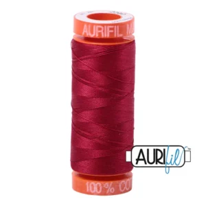 Baumwoll-Garn - Aurifil - 50wt/200m - Red Wine - 2260