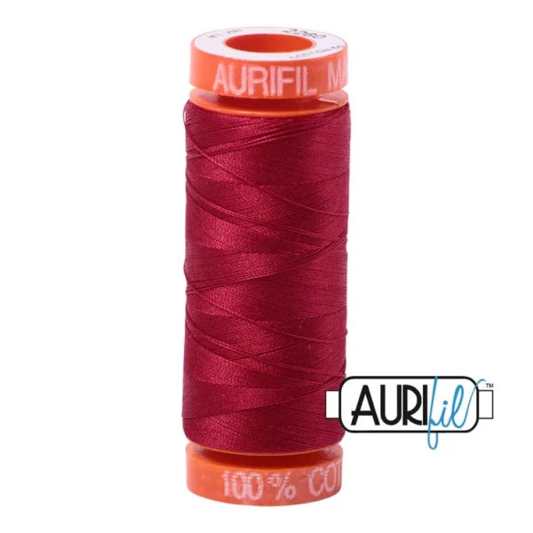 Baumwoll-Garn - Aurifil - 50wt/200m - Red Wine - 2260
