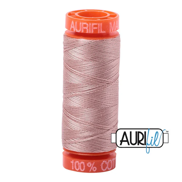 Baumwoll-Garn - Aurifil - 50wt/200m - Antique Blush - 2375