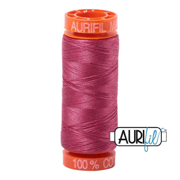 Baumwoll-Garn - Aurifil - 50wt/200m - Medium Carmine Red - 2455