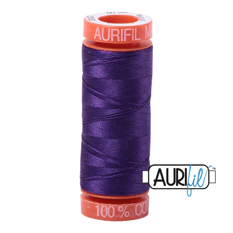 Baumwoll-Garn - Aurifil - 50wt/200m - Dark Violet - 2582