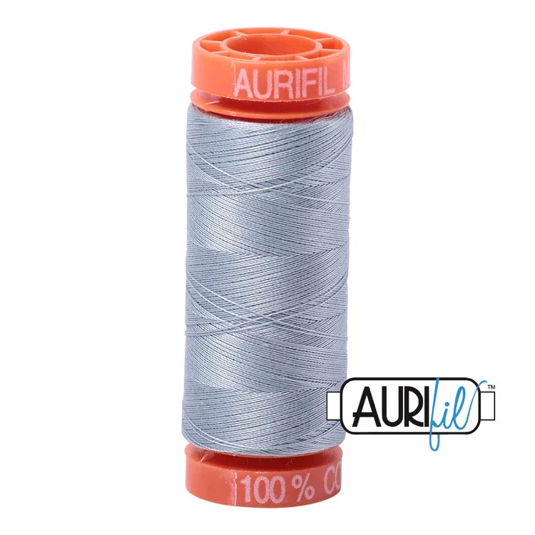 Baumwoll-Garn - Aurifil - 50wt/200m - Arctic Sky - 2612