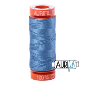 Baumwoll-Garn - Aurifil - 50wt/200m - Light Wedgewood - 2725