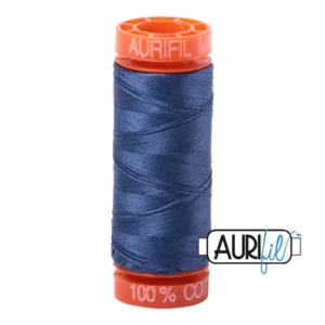 Baumwoll-Garn - Aurifil - 50wt/200m - Steel Blue - 2775