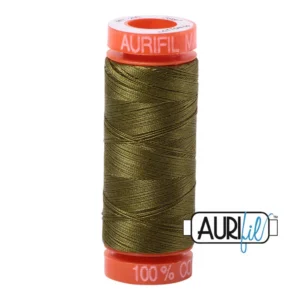 Baumwoll-Garn - Aurifil - 50wt/200m - Very Dark Olive - 2887