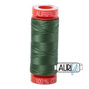Baumwoll-Garn - Aurifil - 50wt/200m - Very Dark Grass Green - 2890