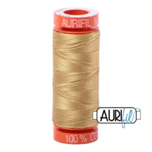 Baumwoll-Garn - Aurifil - 50wt/200m - Light Brass - 2920 - BMK50SP200-2920