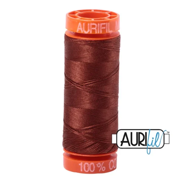 Baumwoll-Garn - Aurifil - 50wt/200m - Copper Brown - 4012 - BMK50SP200-4012