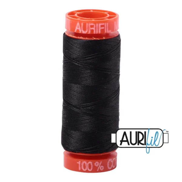 Baumwoll-Garn - Aurifil - 50wt/200m - Very Dark Grey - 4241 - BMK50SP200-4241