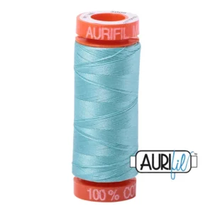 Baumwoll-Garn - Aurifil - 50wt/200m - Light Turquoise - 5006 - BMK50SP200-5006