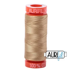 Baumwoll-Garn - Aurifil - 50wt/200m - Blond Beige - 5010 - BMK50SP200-5010
