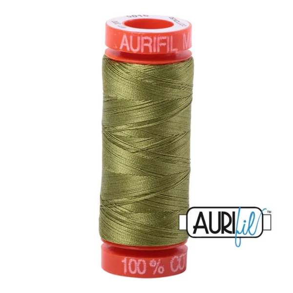 Baumwoll-Garn - Aurifil - 50wt / 200m - Olive Green - 5016