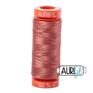 Baumwoll-Garn - Aurifil - 50wt/200m - Cinnabar - 6728 - BMK50SP200-6728