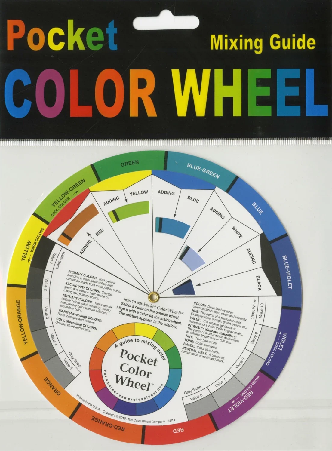 Pocket Color Wheel - Farblehren-Rad - CW3501