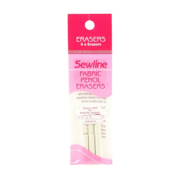 Fabric Pencil Erasers - Nachfüll-Radierer - Sewline