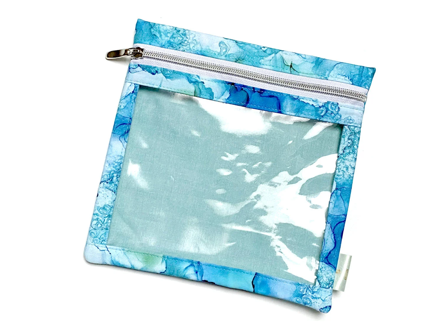 Projekttasche mit Vinylfenster "Deep Blue"