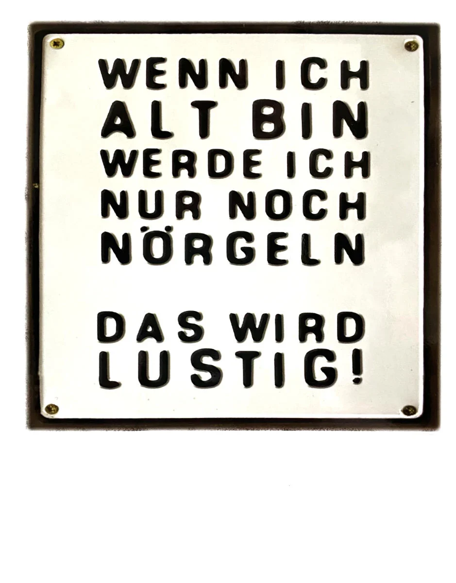 Postkarte - Wenn ich alt bin ... - 120774