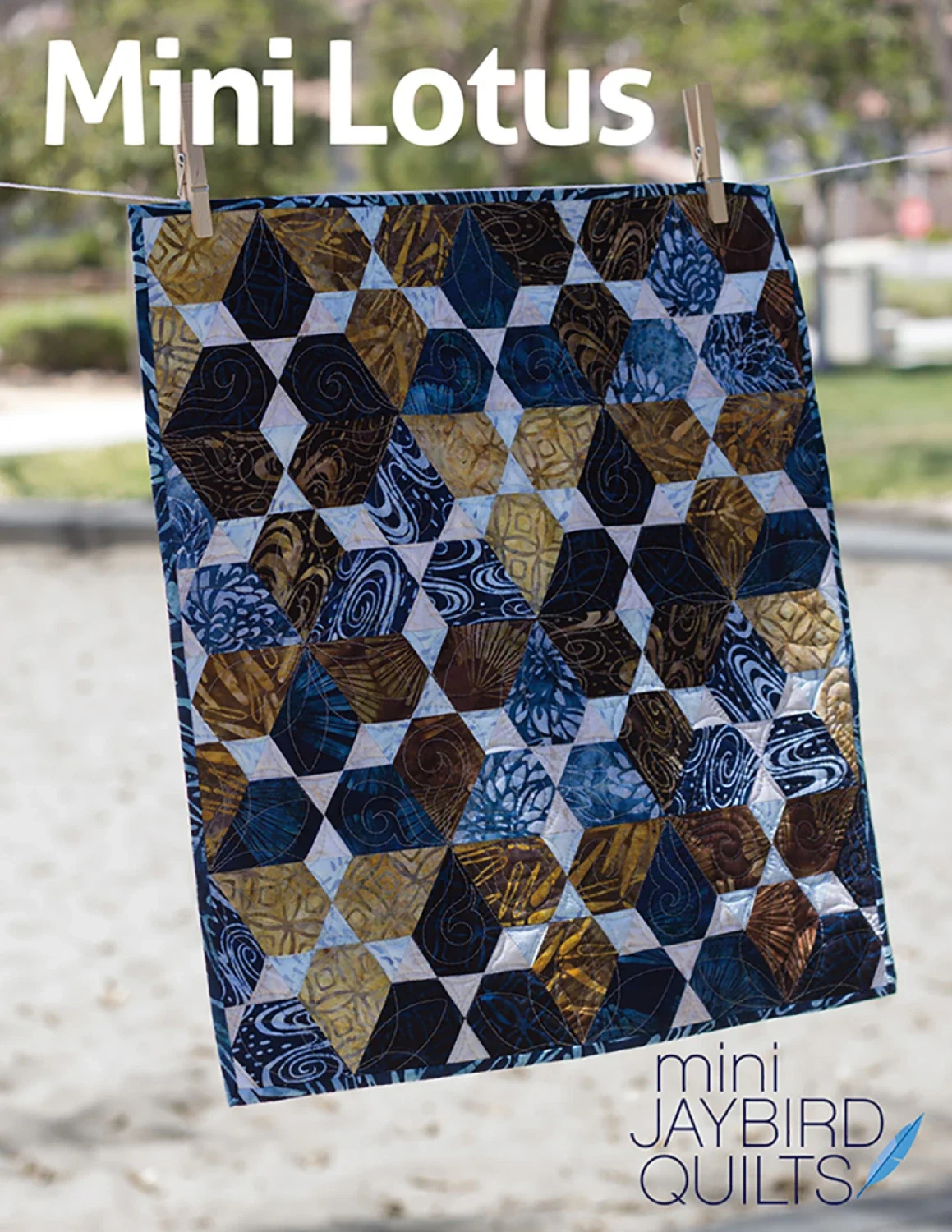 Mini Lotus - Schnittmuster von Jaybird Quilts - Papierform