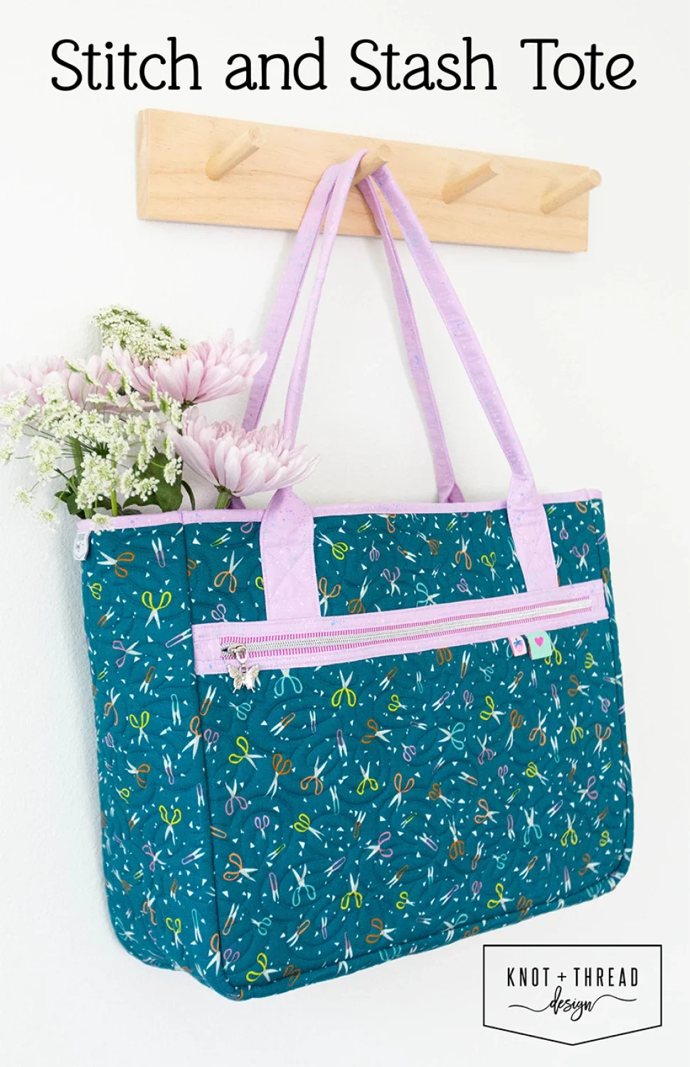 Stitch and Stash Tote - Schnittmuster - Papierform