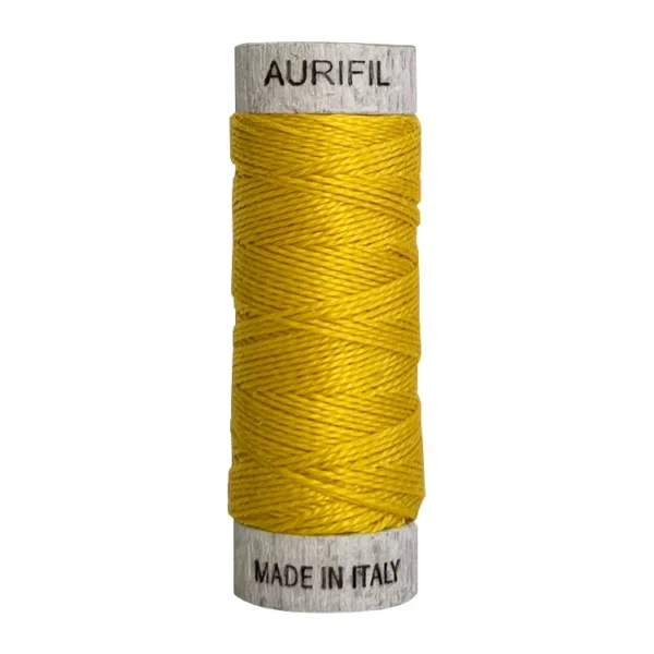 Baumwoll-Garn - Aurifil - 8wt / 35 m - Canary - 2120 - MK08SP35-2120