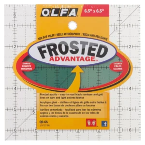 Patchwork-Lineal - 6,5 x 6,5 Inch, frosted - OLFA
