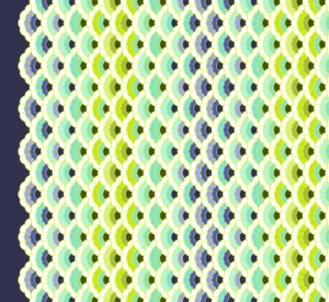 Floral Reef - Aquatic Lace Marine - Tula Pink - FreeSpirit Fabrics - PWTP269.MARINE
