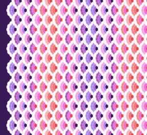 Floral Reef - Aquatic Lace Ultraviolet - Tula Pink - FreeSpirit Fabrics - PWTP269.ULTRAVIOLET