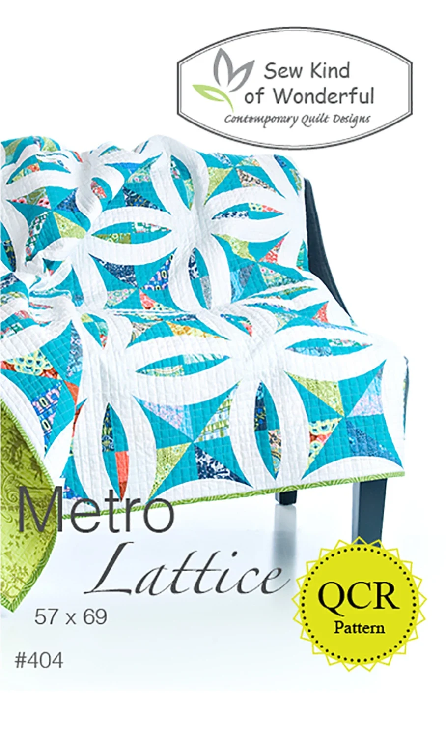 Metro Lattice Quilt - Schnittmuster von Sew Kind of Wonderful - Papierform