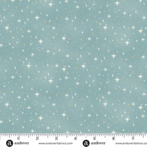 Charmed - Shimmer Teal - Makower - MU-200-T