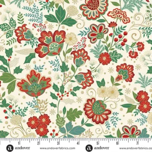 Adorn - Bloom Cream - Makower - MU-213-Q