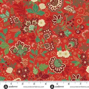 Adorn - Bloom Red - Makower - MU-213-R5